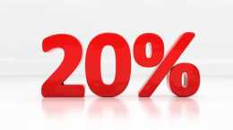 Скидка 20% для постоянного клиента