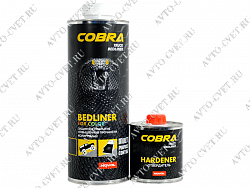 Защитное покрытие повышенной прочности колеруемое COBRA TRUCK BEDLINER "Novol"
