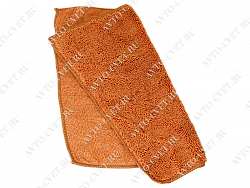 Салфетка из микрофибры 20% полиамид / 80% полиэфир 30см*30см ЦВЕТНАЯ Fiberhan