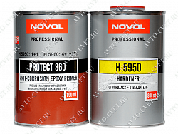 Грунт эпоксидный 1+1 PROTECT 360 (0,8л+0,8л) отвердитель 5950 (комплект) "Novol"