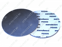 Диск на ткан-порол основе SUPERFINE FOAM, карбид кремния 150мм,липучка без отв. 918 SANDWOX