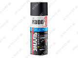 картинка Эмаль акриловая 1К черная матовая 520 мл "KUDO"