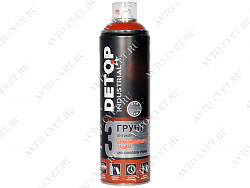 Спрей-грунт двойная барьерная защита красно-коричневый 650 мл №3 DETOP