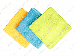 Салфетка СА-120 30*30 микрофибра цветная CITY UP