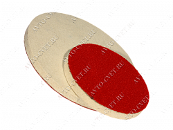 Полировальная насадка из фетра (войлока) на липучке