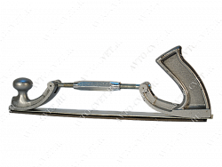 Рубанок алюминиевый по металлу с лезвием