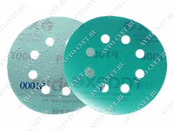 Круг абразивный GREEN FILM 125мм, 8 отв "Radex"