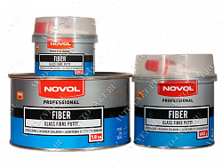 Шпатлевка со стекловолокном FIBER "Novol"