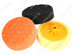 Круг полировальный "соты" рифлёный М14 150х45мм