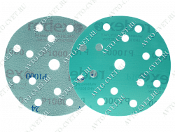 Круг абразивный GREEN FILM 150мм, 15 отв "Radex"