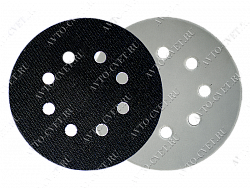 Материал-липучка для диска-подошвы 125мм 8 отв. "Mirka"