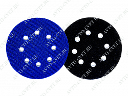 Диск-прокладка на белом поролоне H-10мм, 125мм 8отв "Deerfos"