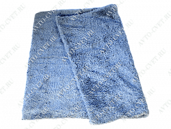 Салфетка из микрофибры 40см*40см без оверлока серая Fiberhan