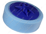 картинка Круг полировальный на винте М-14 №3 (голубой, мягкий) 150мм "Fitter"