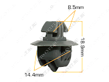 картинка Клипса пластм. крепежная Т-4030 (2209) (уп.25шт)