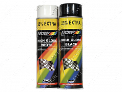 Универсальная акриловая эмаль-спрей 500мл "Motip"