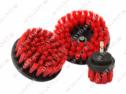 Набор щеток-насадок для ковров для шуруповерта Drill Carpet Brush Combo MaxShine