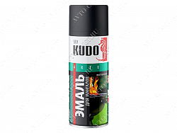 Спрей-эмаль для мангалов термостойкая (черная) 520 мл "KUDO"