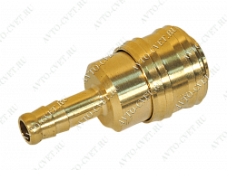 Быстросъем мама елка медь/латунь d=8мм