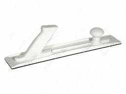 Рубанок для шлифования белый