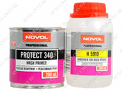 Грунт реактивный 1+1 "WASH PRIMER" PROTECT 340 (комплект) "Novol"